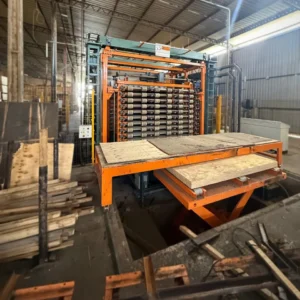 Prensa de placagem automatica Omeco com 11 pratos macicos - foto 2